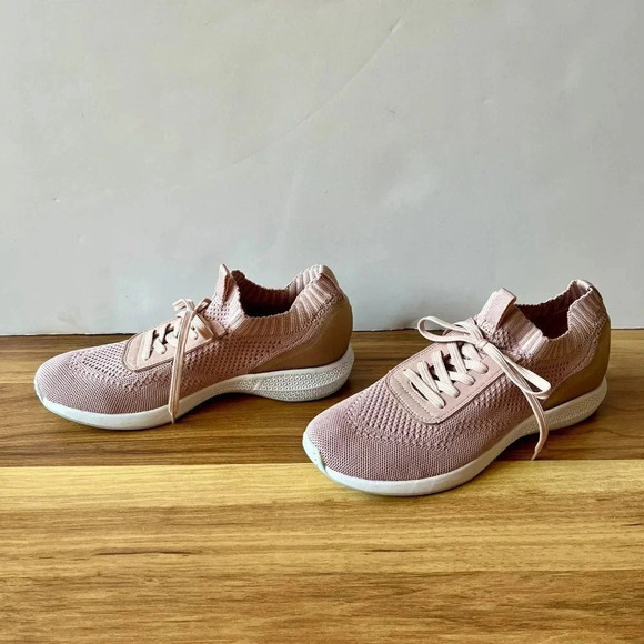 Zara Basic Collection Women's Pink Slip On Sneakers 37 - Picture 4 of 8